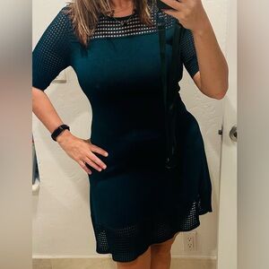 Nanette Lepore 🧿Stretch Green Dress Size L